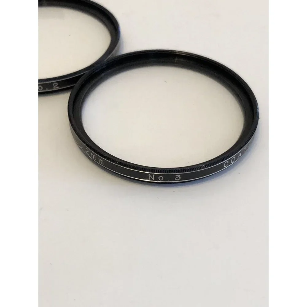 Vivitar Lens Filter Kit Set & Case ~ Coated Close-Up No1 No 2 No 3 ~ 52mm